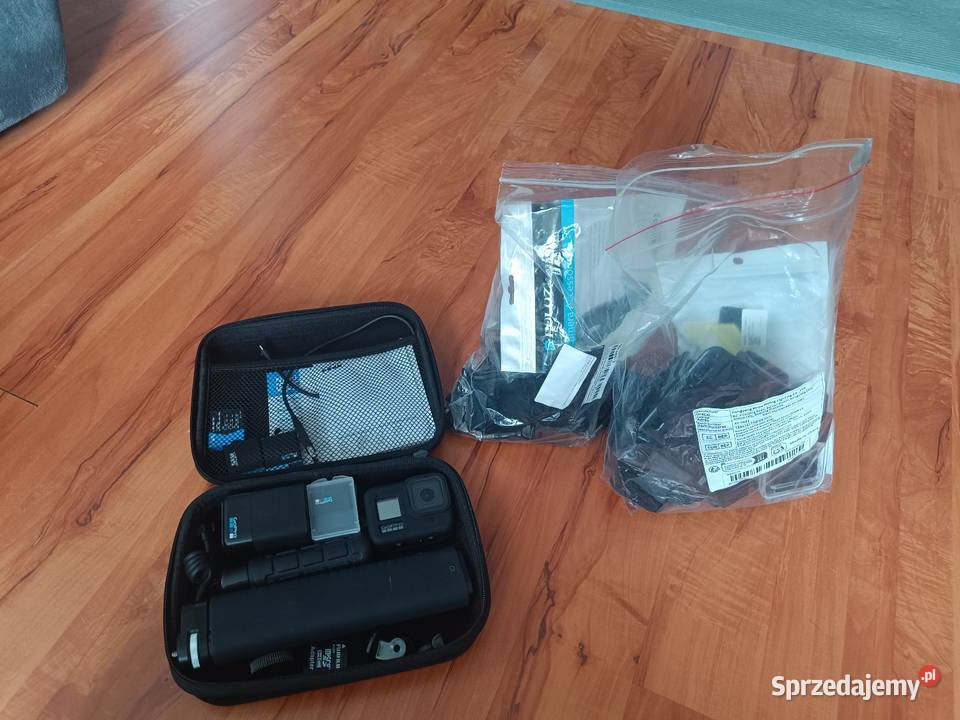 GoPro Hero 8 Black dużo dodatków Golina