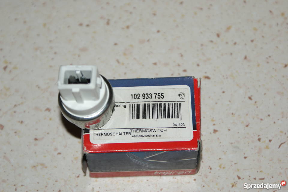 Termowyłącznik wentylatora chłodnicy AUDI A3 TT układ elektryczny silnika Białobrzegi