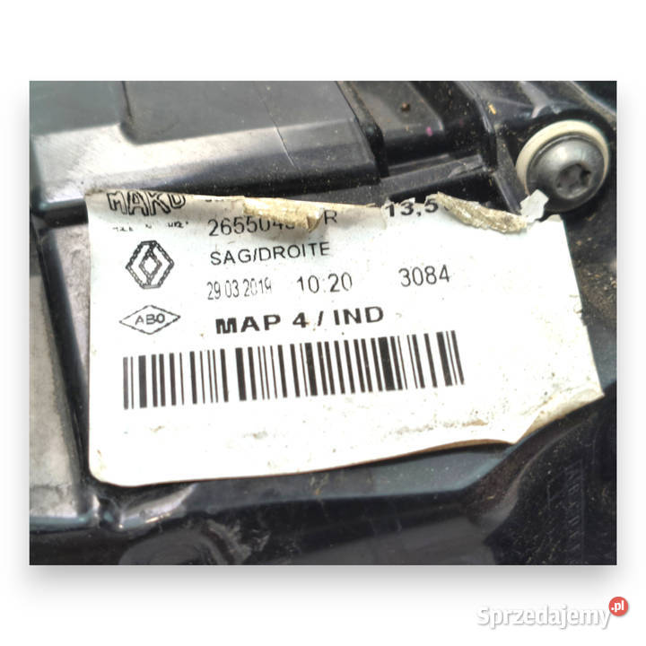 Renault Clio IV LIFT HTB LED TYLNIA TYLNA LAMPA Chełm