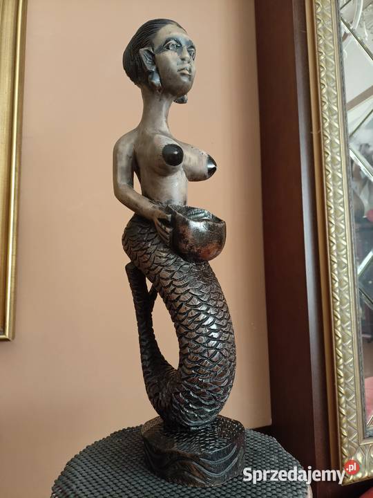 Rzeźba akt kobieta figura drewno Rzeszów