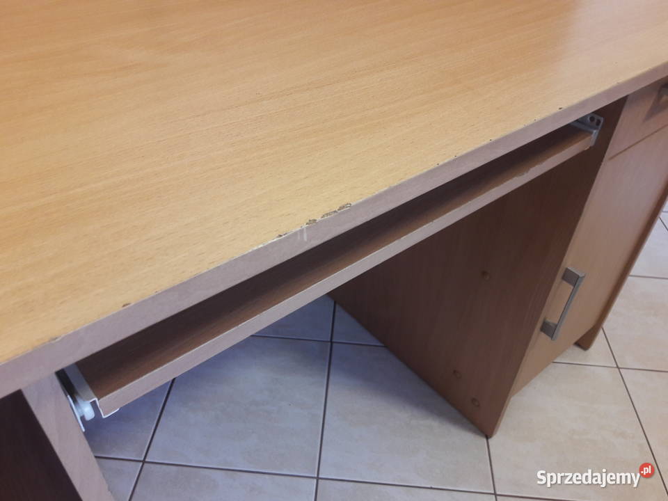 Biurko z szafkami 140x60 Meble Poczesna