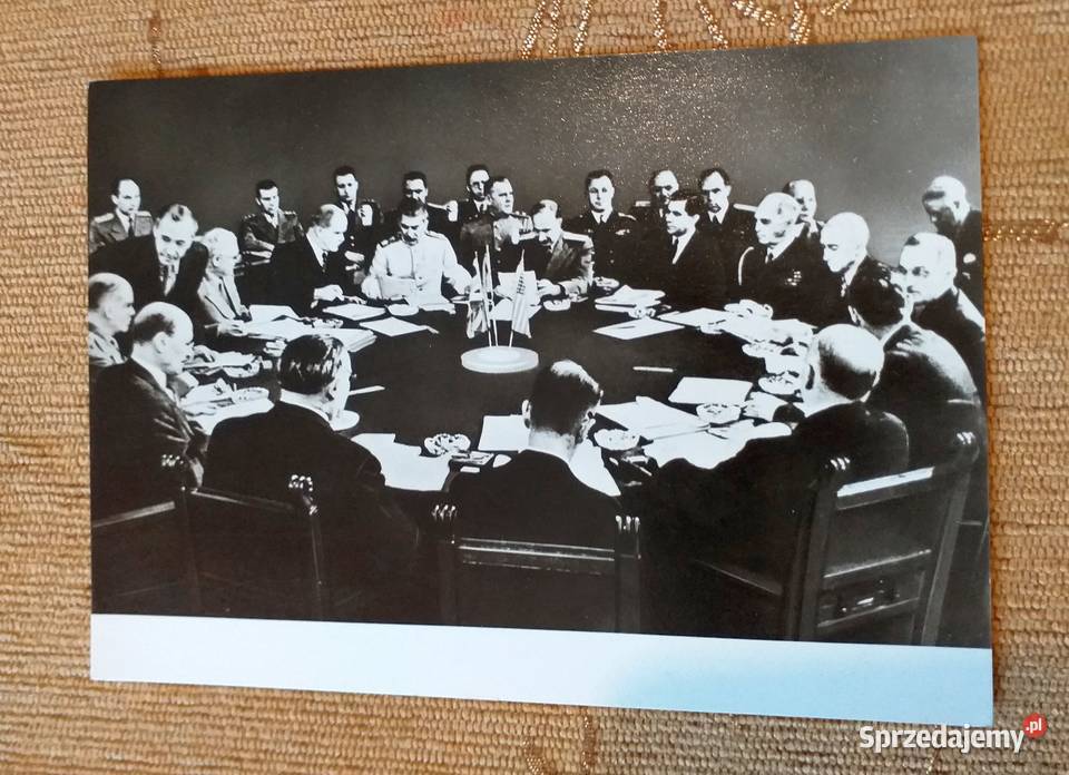 UCZESTNICY W 1945 ROKU KONFERENCJI POCZDAMSKIEJ Piszczac sprzedam