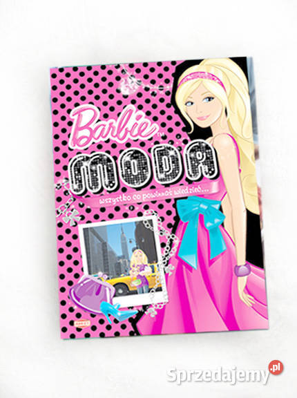 nowa książka barbie moda książka dziewczynki o Bydgoszcz