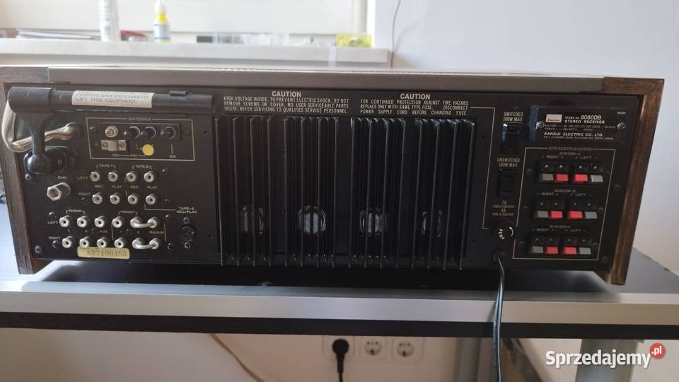 Amplituner Sansui 8080 DB małopolskie Tarnów