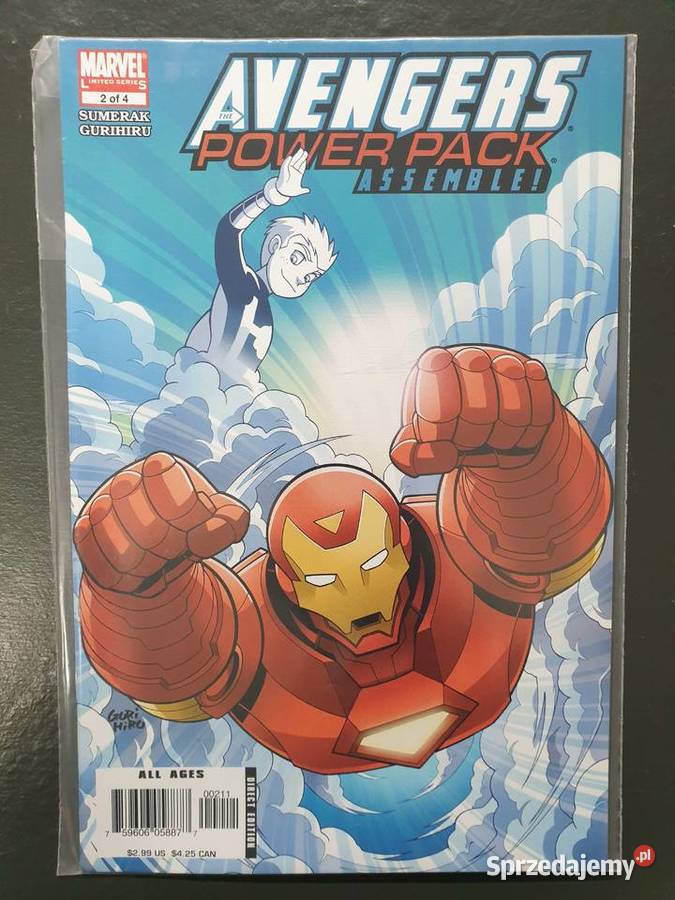 The Avengers 8 oryginalnych komiksów Marvel USA Gdynia