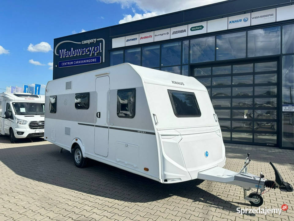 przyczepy kempingowe Knaus Sport 500KD ręki Janki sprzedam