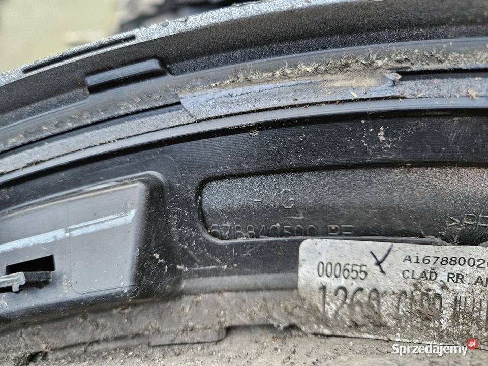 MERCEDES GLE W167 AMG LISTWA BŁOTNIKA PRAWY TYŁ wielkopolskie Międzychód