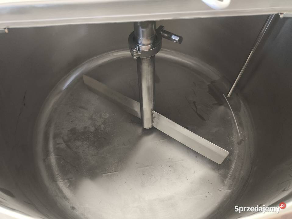 garnek pasteryzacyjny 100L garnek dwuplaszczowy Czarny Dunajec