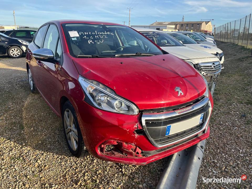 PEUGEOT 208 16 BlueHDi 75 Style ED731 299376km 208 Katowice