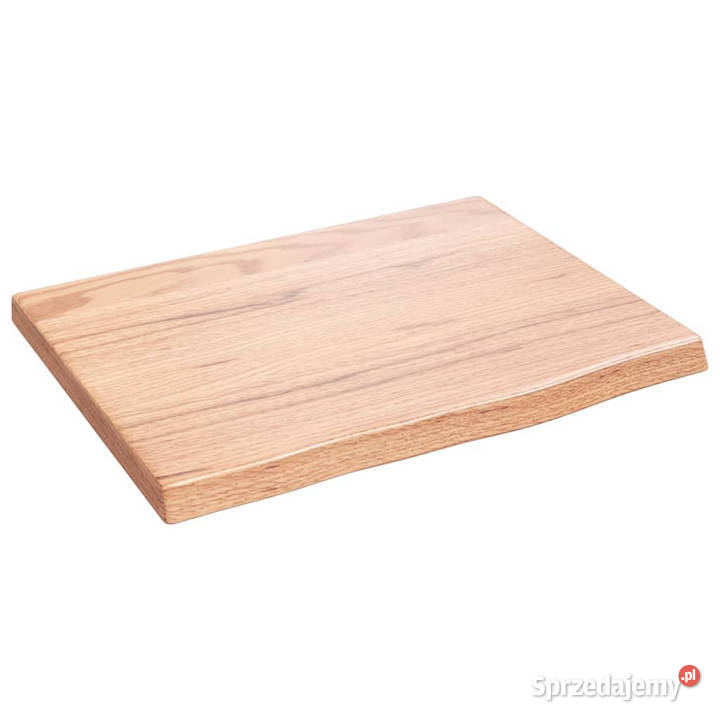 Półka jasnobrązowa 40x30x2 lakierowane lite mazowieckie