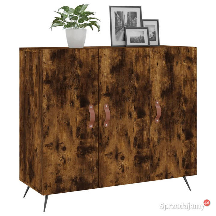 Szafka przydymiony dąb 90x34x80 materiał Warszawa