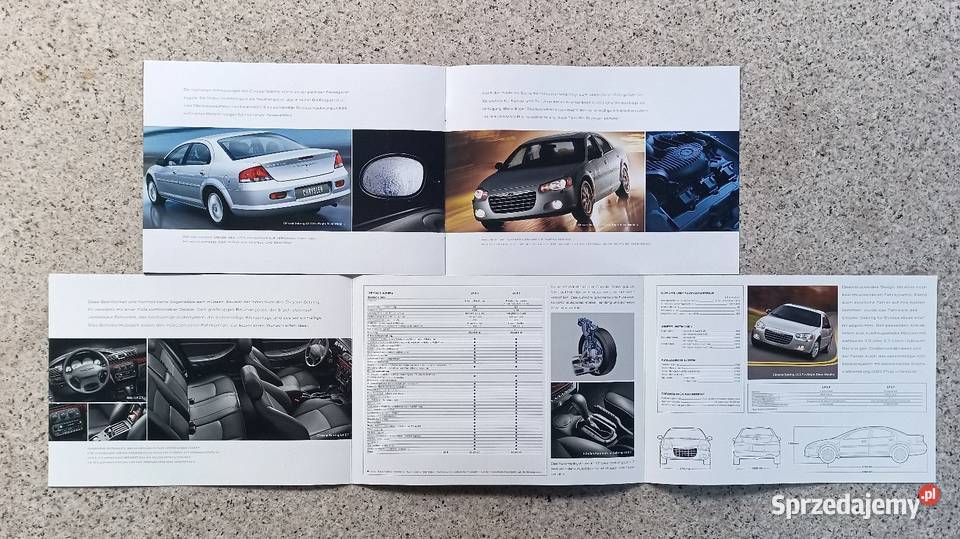 CHRYSLER Sebring Prospekt Bytom