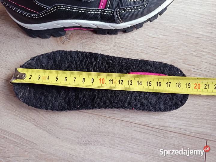 Kozaki trzewiki dziewczęce czarne Sprandi 29