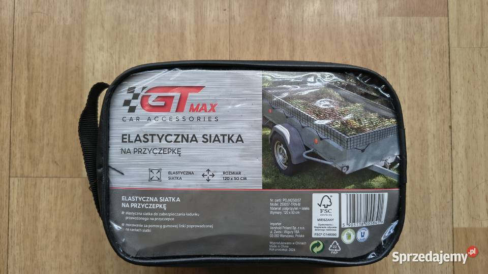 Elastyczna siatka na przyczepkę Wola Radziszowska