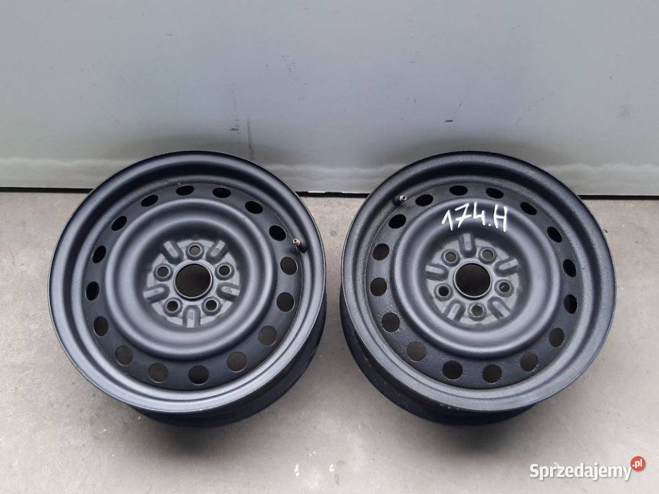 31RD1 Felgi stalowe 6JJx15H2 ET39 5x100 CH 54 mm Włoszczowa