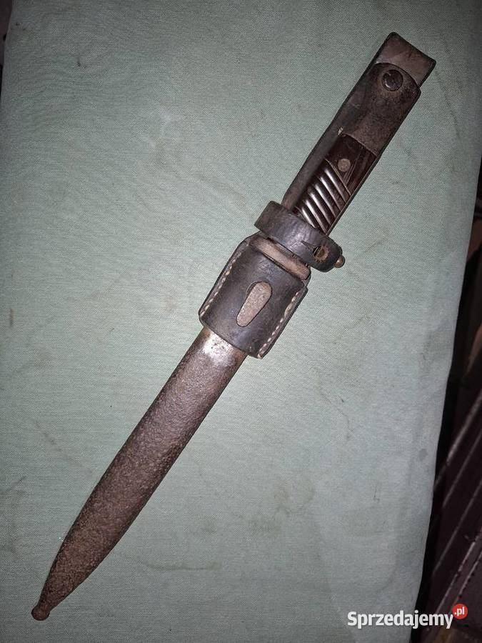 Bagnet Niemiecki Mauser S8498 II Wojna Kielce