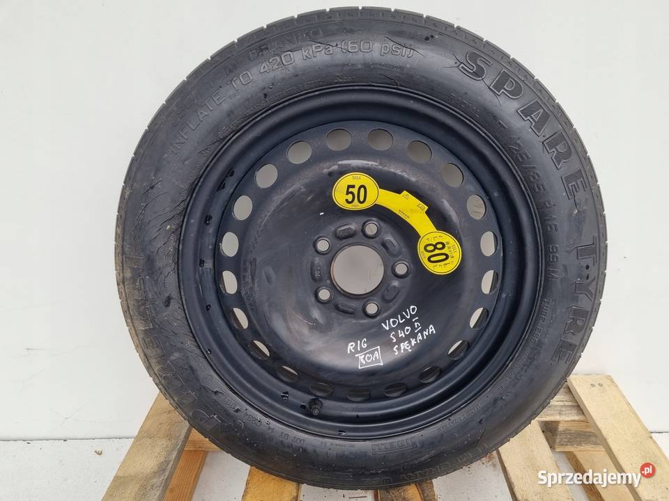 Volvo S40 II V50 C30 KOŁO DOJAZDOWE dojazdówka Janów sprzedam
