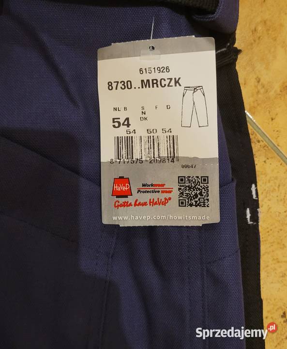 Spodnie robocze marki Havep z kolekcji Worker Zamość