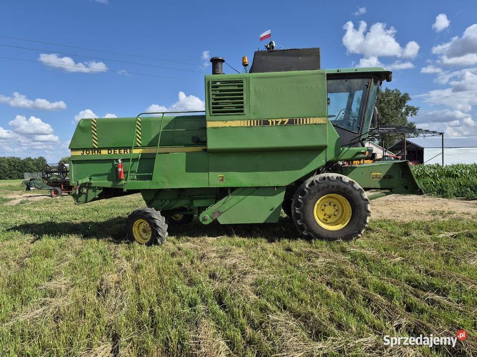 John deere 1177 claas bizon holland Zaręby Kościelne