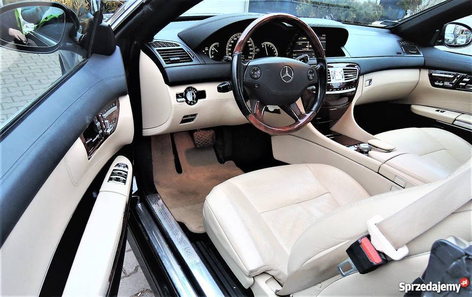 Mercedes CL500 Jasna tapicerka FV23 Super stan nieuszkodzony Wrocław