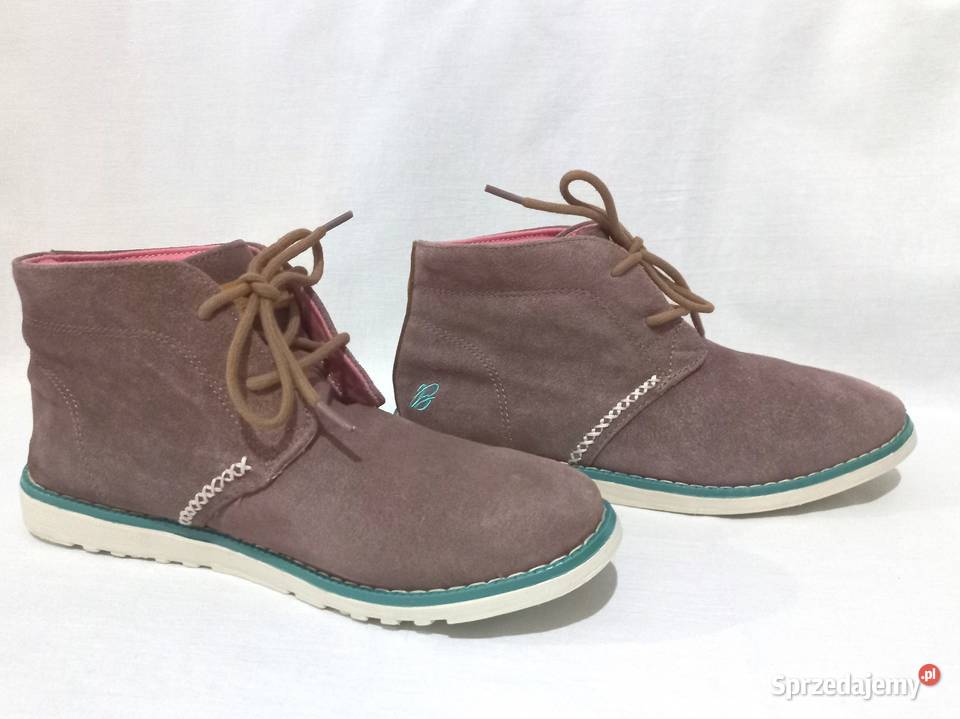 Buty brąz Trzewiki ZAMSZ r 3839 Brakeburn stan Białystok