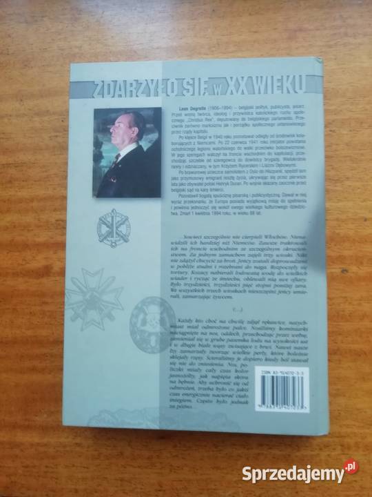 Front wschodni 19411945 Leon Degrelle Książki naukowe i popularnonaukowe dolnośląskie Wrocław