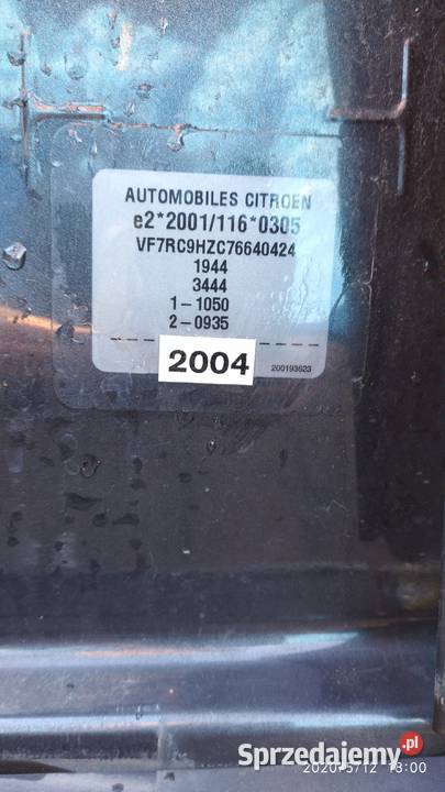 Sprzedam Citroen C5 FL 2004 16 HDI lubuskie Gorzów Wielkopolski sprzedam