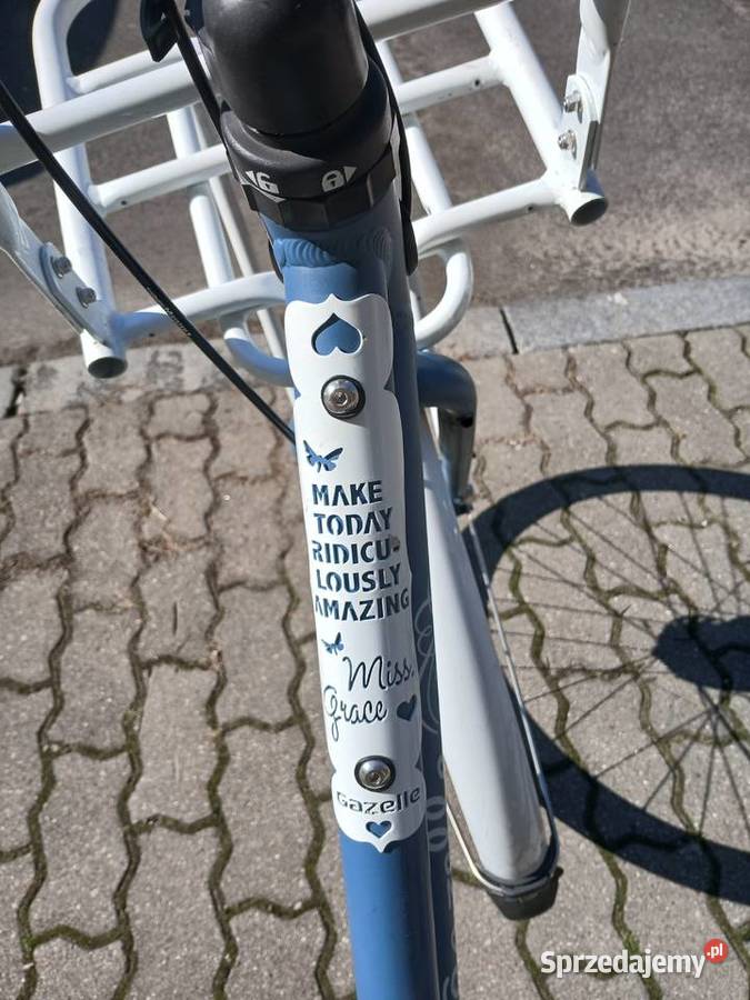 Stylowy rower holenderski Gazelle Miss Grace Warszawa