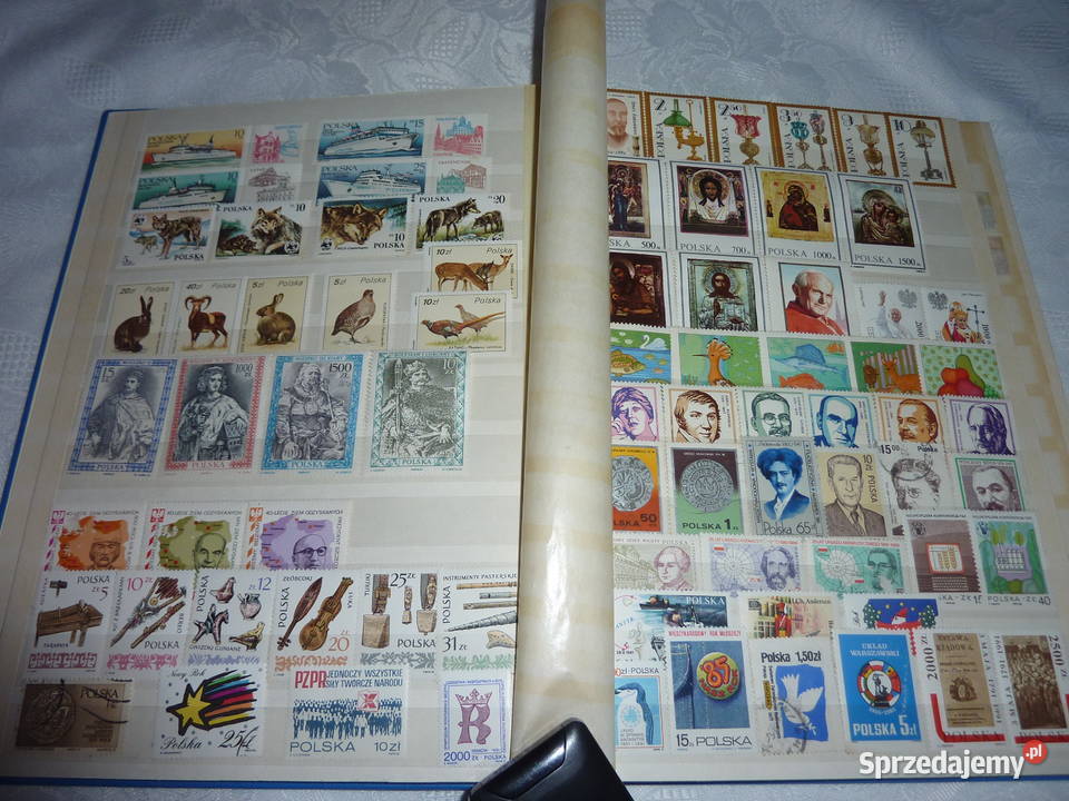 Album polskich znaczków Bukowno sprzedam