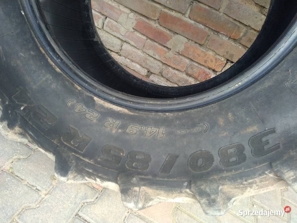 Opony rolnicze PIRELLI 38085R24 42085R38 lubelskie Łopiennik