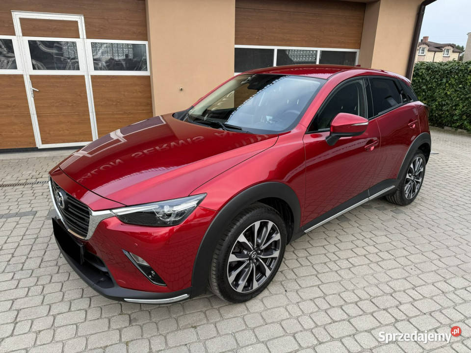 Mazda CX3 20 120 Klimatronik Navi Hud Serwis Samochody osobowe śląskie Orzech