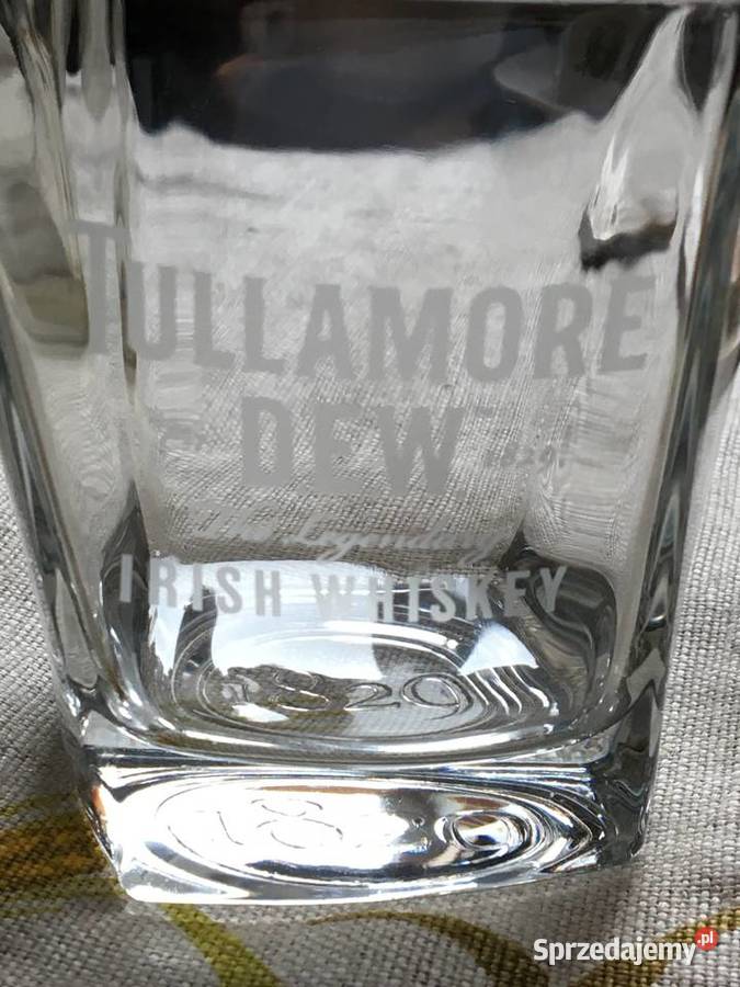 Tullamore Dew Irish whiskey szklanka przezroczysty Skarżysko Kościelne sprzedam