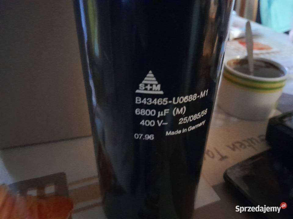 Sprzedam Kondensatory B43465U0688M1 400v 4 lubuskie