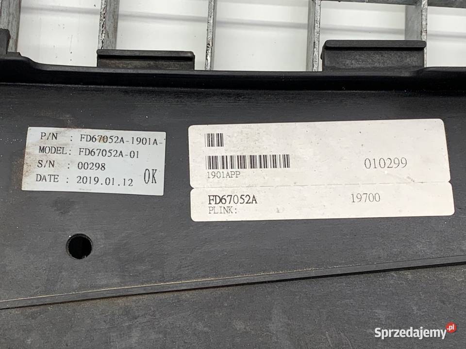 WENTYLATOR CHŁODNICY FORD S 20 136 FD67052A 0614