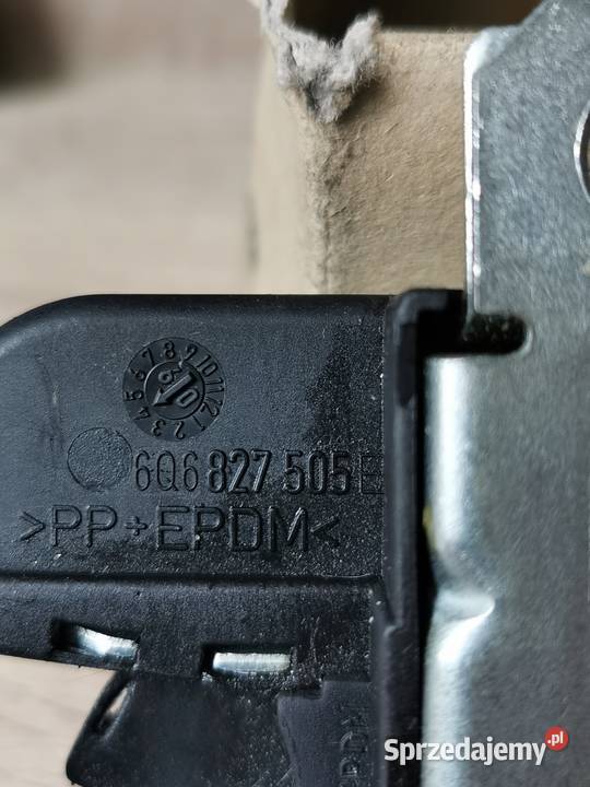 ORYGINALNY VW POLO 9NPASSATSEAT I INNE ZAMEK Luzino sprzedam