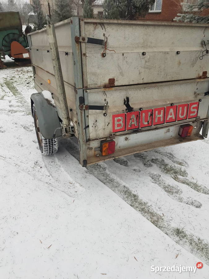 Przyczepka samochodowa zarejestrowana Stema 750 łódzkie Głowno