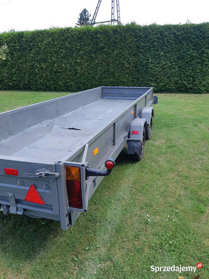 Przyczepka dwuosiowa SAM