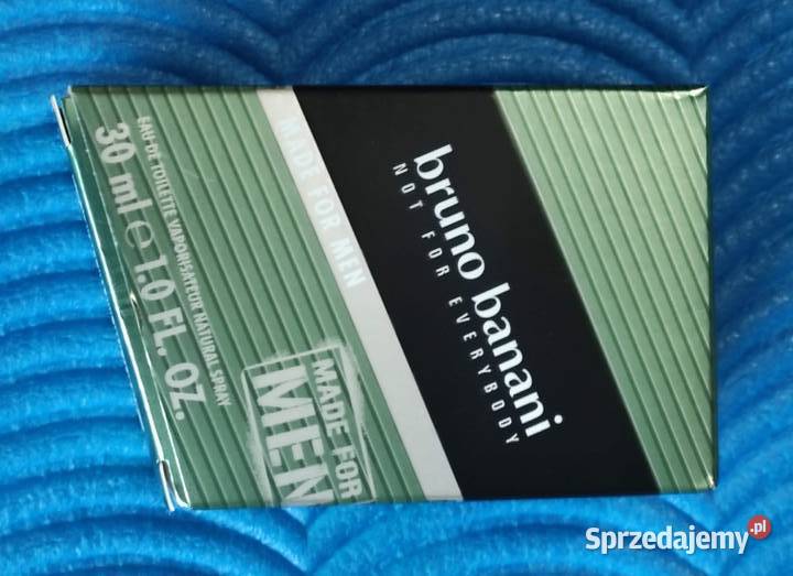 Pusta buteleczka flakon perfumach BRUNO BANANI mazowieckie Pruszków