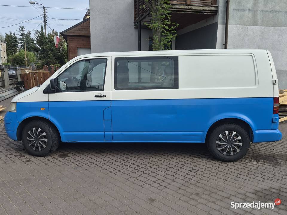 Volkswagen Transporter T5 19 TDI LONG 6osobowy manualna Bydgoszcz