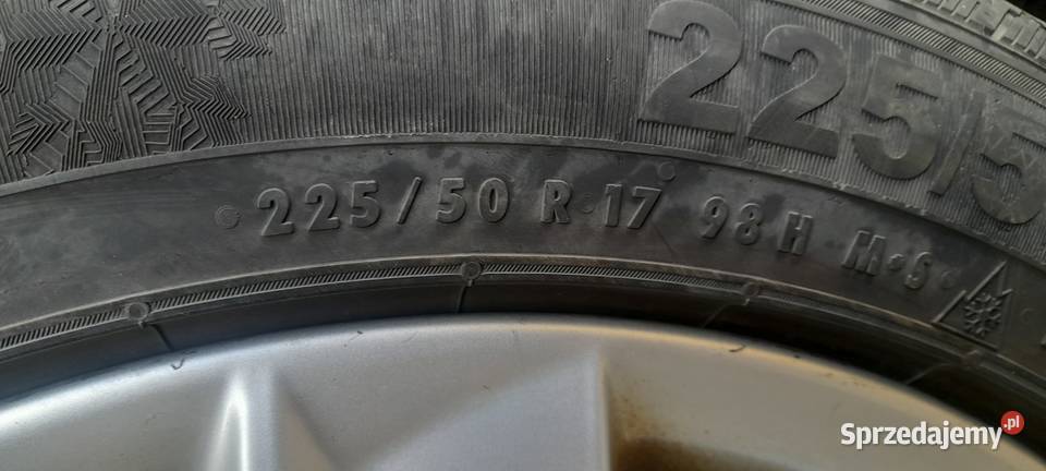 Koła Felgi 5x112 17 opony 225x50x17 zima Karpacz