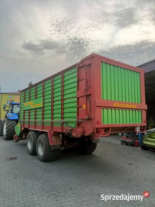 Przyczepa samozbierająca Strautmann mega vitesse Lędziny