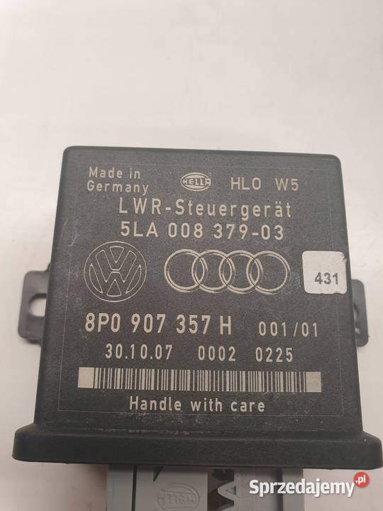 MODUŁ STEROWNIK ŚWIATEŁ AUDI A3 A4 A6 8P0907357H osobowe