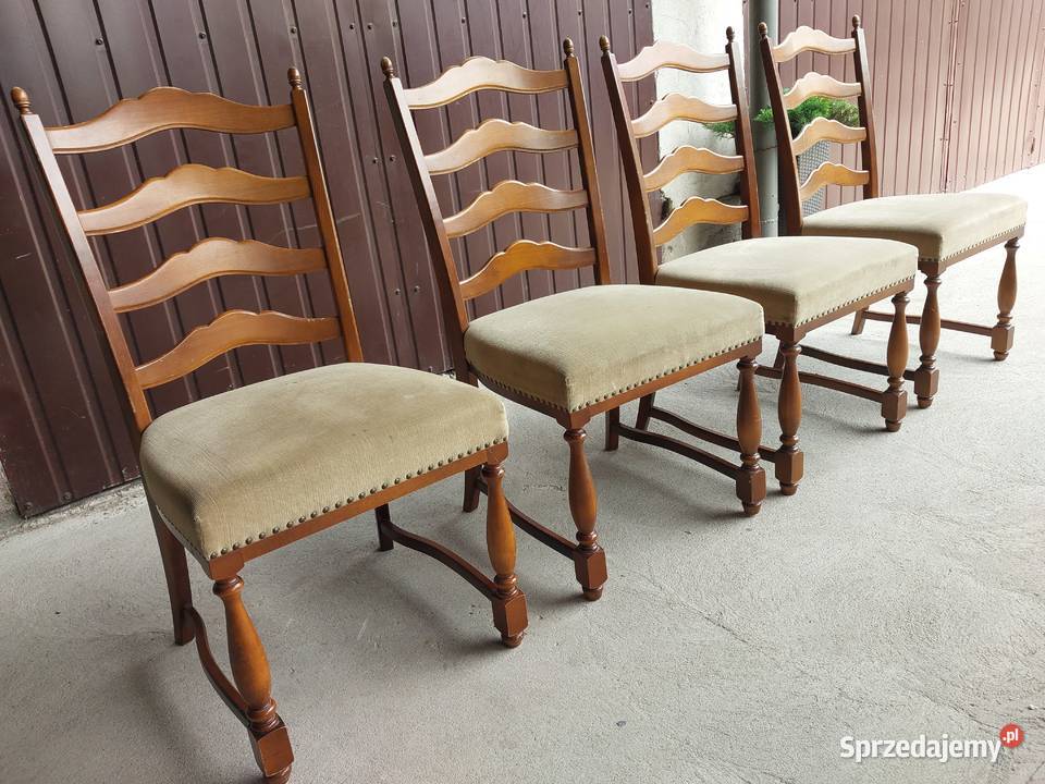 komplet krzeseł 4 sztuki 486