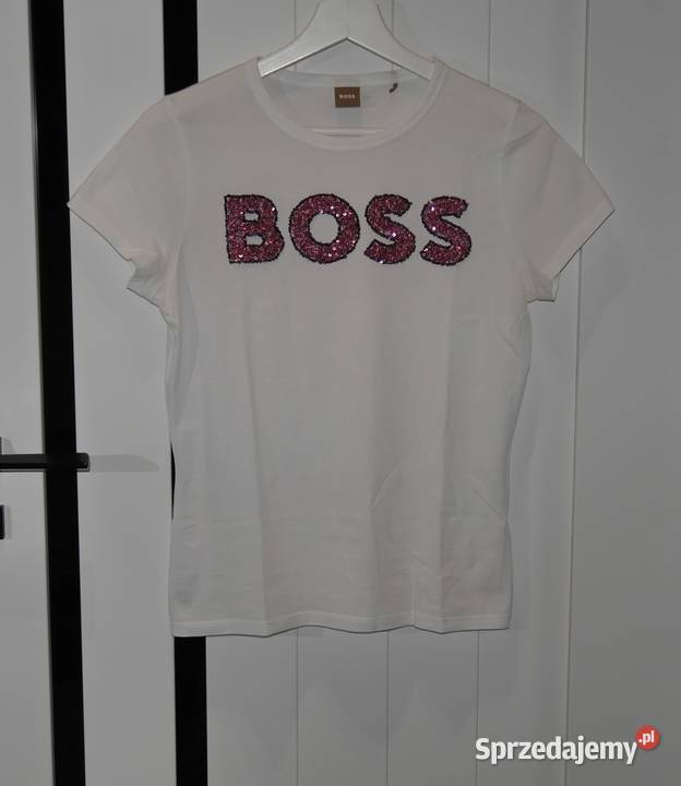 Boss piękna koszulka cekiny 36 S dolnośląskie sprzedam