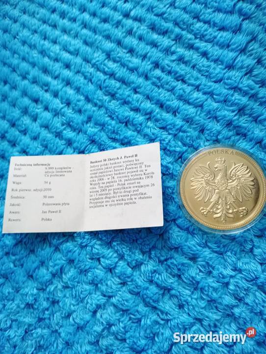 Medale z wizerunkiem banknotów polskich Warszawa