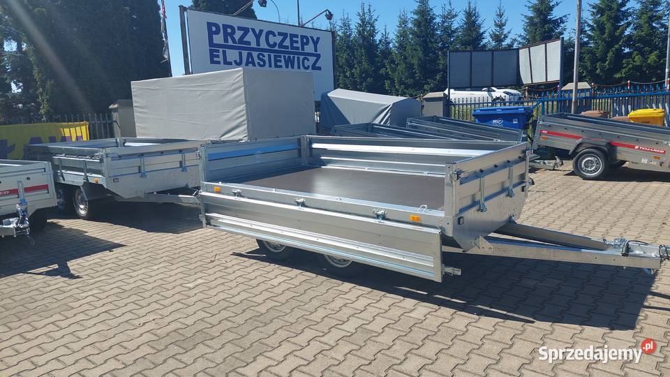 Przyczepa Zasław Hochlader 265T koła pod spodem 2 Białystok
