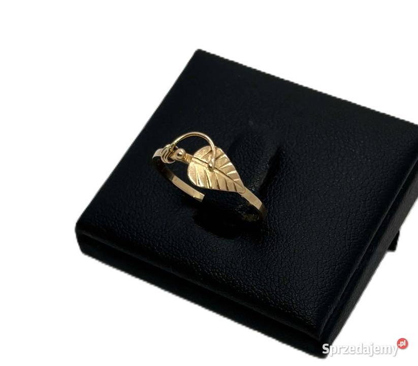 Złoty Pierścionek pr 583 120 R14 złoto Zegarki i Biżuteria