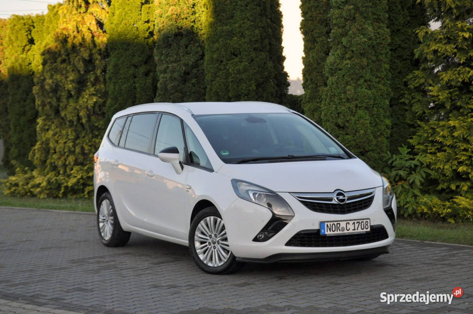 Opel Zafira 14T140120Duża NaviKamera7FoteliI 140KM mazowieckie Ostrów Mazowiecka