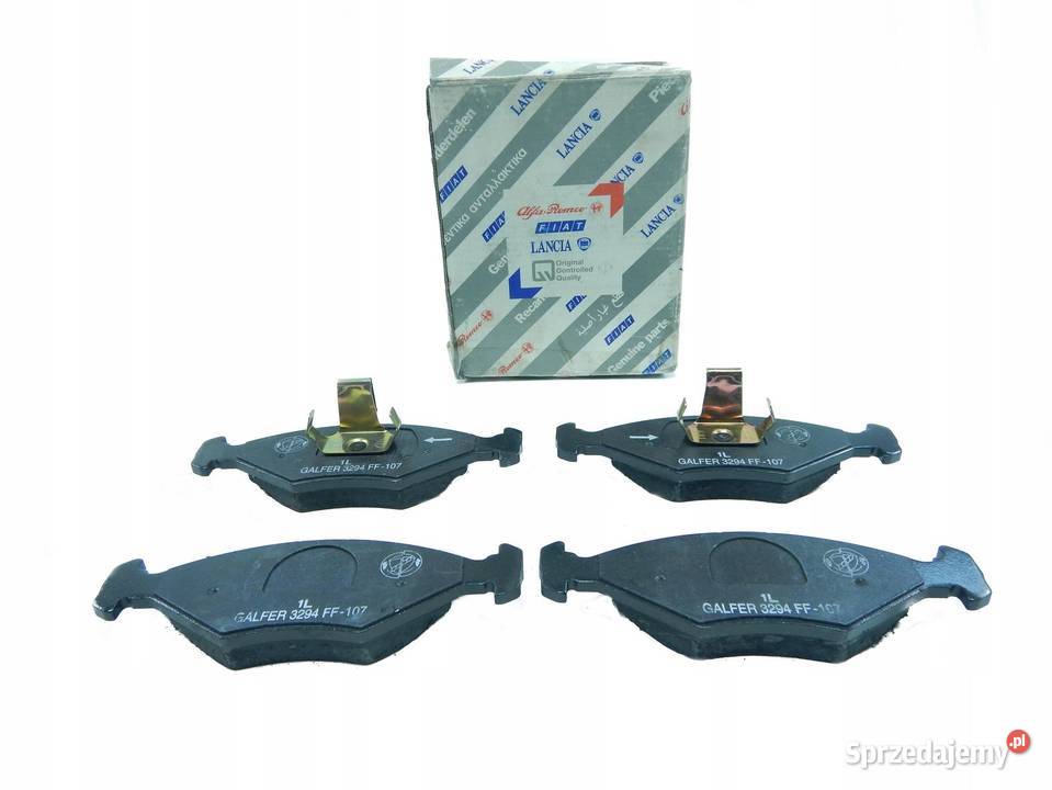 KLOCKI HAMULCOWE PRZEDNIE FIAT PALIO ORYGINAŁ Klocki hamulcowe