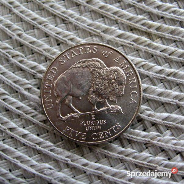 USA 5 Cent 2005r Bawół Z Rolki Kalisz